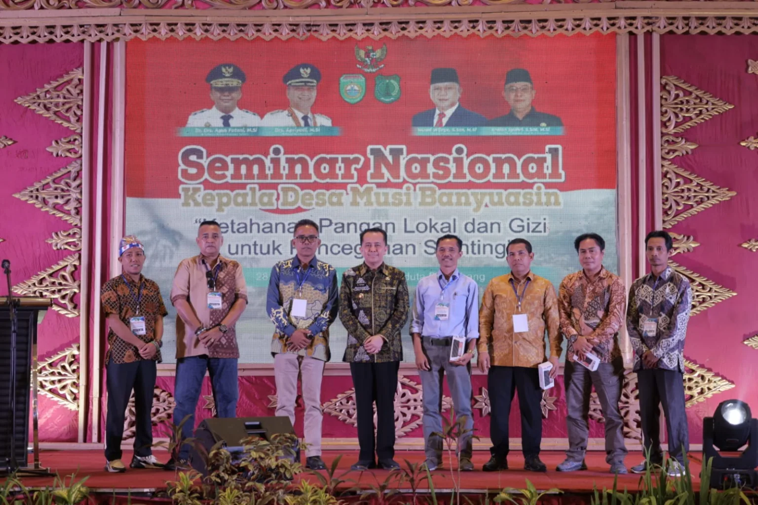 Seminar Nasional Bersama Kepala Desa se Kabupaten Musi Banyuasin