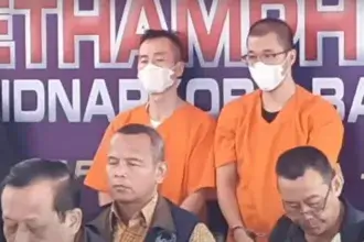 Dua WNA ditangkap karena mengedarkan sabu