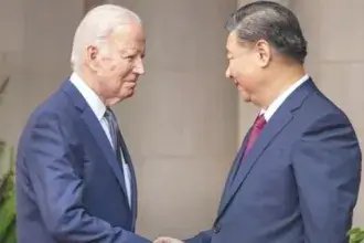 Presiden Xi Jinping dan Joe Biden Presiden AS