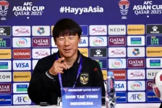 Pelatih Timnas Indonesia Shin Tae-yong