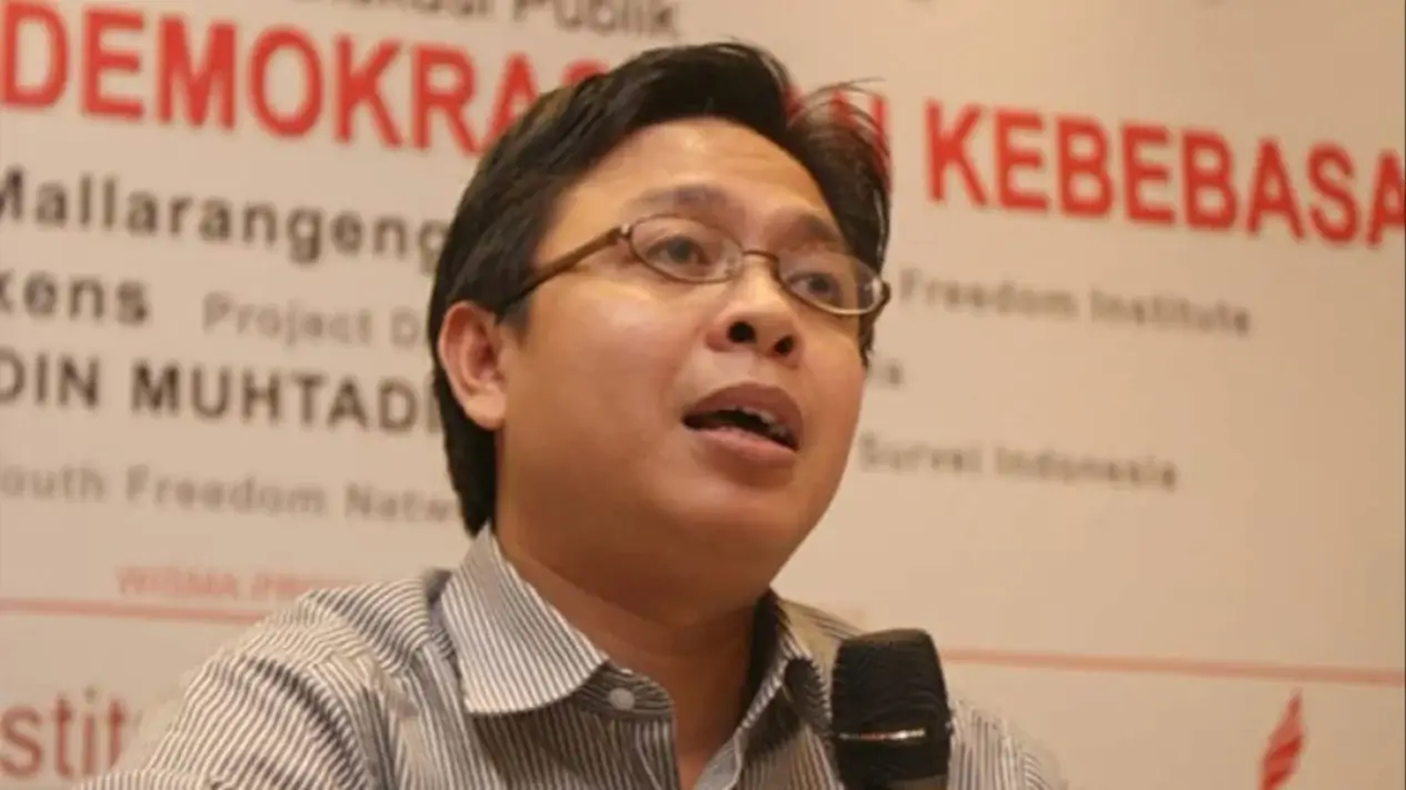 Peneliti Utama Indikator Politik Burhanuddin Muhtadi. Foto/Antara